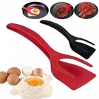 Kit 2 Espatula De Nylon Multiuso Com Pegador Para Ovos Bife Panqueca Tapioca
