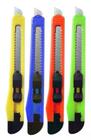 Kit 2 Estilete lâmina estreita 9mm multifuncional para diversas situações