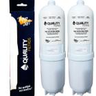 Kit 2 Filtro Refil Aqua Soft Compatível Purificador Água Soft Everest Plus Star Slim Fit Baby - QUALITY