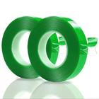 Kit 2 fitas dupla face 19mm x 2m resistente verde alta fixação