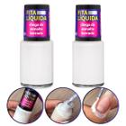 Kit 2 Fitas Líquidas Nunca Mais Esmalte Borrado Cora 9ml