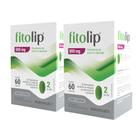 Kit 2 Fitolip Fitoesterol de Soja 800mg Zero Açucar 60 Caps Maxinutri