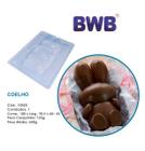 Kit 2 Formas Coelho Especial 550g c/ silicone 3 partes pascoa bwb 10525 Tradicional