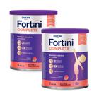 Kit 2 Fortini Complete Sabor Vitamina de Frutas 800g