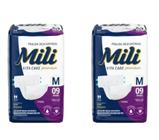 Kit 2 Fralda Adulto Vita Care Premium Tam M 9Uni - Mili