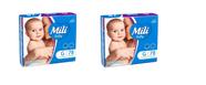 Kit 2 Fralda Mili Baby Tam G 78 Unidades - Mili