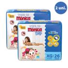 kit 2 Fralda Turma da Mônica Baby XG Econômica com 26 REVENDA BARATO