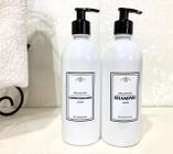 Kit 2 Frascos Para Banheiro 500ml Shampoo e Condicionador