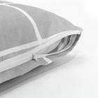 Kit 2 Fronhas Capa Xuxão de Corpo Estampada Percal Flex 400 Fios Zíper 1,30x40