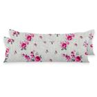 Kit 2 Fronhas Estampadas Xuxão C/ Zíper 1,30x40cm Percal Flex 400 fios Toque Macio