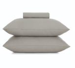 Kit 2 Fronhas + Lençol Queen c/ Elástico Malha Fio Penteado Altenburg