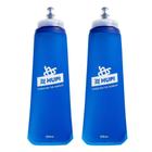 Kit 2 Garrafas Dobrável Soft Flask HUPI 500ML