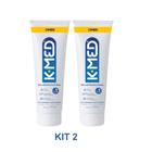 Kit 2 Gel Lubrificante Íntimo K Med Natural 100Gr Cimed