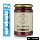 Kit 2 Goiabada Cremosa Zero Açúcar 400g Tesouro Real