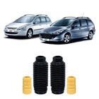 Kit 2 Guarda Pó Batente Dianteiro Peugeot 307 Sw 2006-2008 - Auto Flex