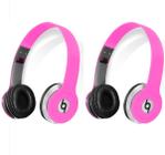 Kit 2 Headphone com Fio Super Bass Fone de Ouvido Dobrável