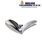 Kit 2 Hélice Tailandesa 13, 14, 15, 16 Hp Aluminio