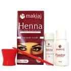 Kit 2 Henna Sobrancelha Makiaj Alto Rendimento Fixação Henna