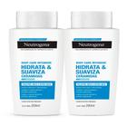 Kit 2 Hidratante Corporal Neutrogena Body Care Intensive Hidrata & Suaviza 200ml