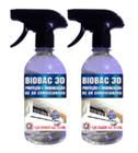 Kit-2 Higienizador Bactericida e Aromatizante para Ar Condicionado - BIOBAC 30 500ml - Aroma Lavanda