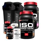 Kit 2 Iso Protein 900G+ 2 Bcaa 4.5 100G+ 2 Power - Bodybuilders