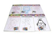 Glitza Art 50 Desenhos Melhores Amigas - Dican - Kit de Colorir - Magazine  Luiza