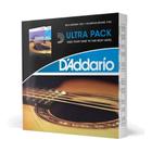 Kit 2 Jogo De Cordas D'Addario 011 Ez910 Ej26 Ultra Pack Phb