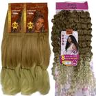 Kit 2 Jumbo E Cabelo Cacheado Orgânico Gypsy Braids + Aneis