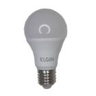 Kit 2 Lâmpada De Led 9w Elgin A60 Bivolt E27 Branca 6500k