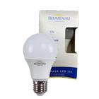 Kit 2 Lampada Led Bulbo 9w E27 Branca Quente 3000K Amarela