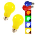 Kit 2 Lâmpada Led Decoração Casa, Abaju Bar, Baladas Jardins Casamento Cor Amarelo E277W