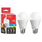 Kit 2 Lâmpadas Led 9w E27 Autovolt 6500k Branco Frio Cor Da Luz Branca Ultra Economica P/ Sala Quarto Cozinha Banheiro