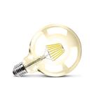 Kit 2 Lampadas LED Filamento Globo G125 4w 2200k Biv - Philbra