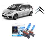 Kit 2 Lampadas Super Brancas para Farol De Milha H11 para Citroen C4 Picasso ano 2008 a 2014