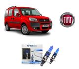 Kit 2 Lampadas Super Brancas para Farol De Milha Modelo H1 com 8500K para Fiat Doblo