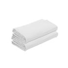 Kit 2 Lençóis de Elástico Avulso Mini Cama 70cm x 150cm x 15cm Branco Arrumadinho Enxovais