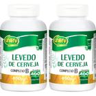 Kit 2 Levedo de Cerveja Unilife 400 comprimidos - Vegano