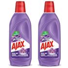 Kit 2 Limpador Diluível Ajax Festa Das Flores Lavanda 500ML