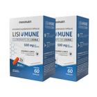 Kit 2 Lisimune Lisina Vitamina C Zinco Maxinutri 60 Capsulas