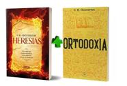 Kit 2 livros Chesterton - Heresias + Ortodoxia - Edifique + Principis