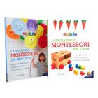 Kit 2 Livros Escolinha Laboratório Montessori Emoções + Em Casa