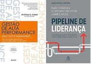 Kit 2 Livros Gestão De Alta Performance + Pipeline Liderança
