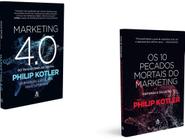 Kit 2 Livros Philip Kotler Marketing 4.0 + Os 1O Pecados Mortais Do Marketing - Sextante