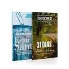 Kit 2 Livros Renovação Espiritual: 31 Dias de Devoção e 40 Dias Cheios do Espírito Santo