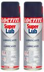 Kit 2 lubrificante óleo desengripante spray 300ml super lub loctite