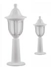 Kit 2 Luminária Chão Poste Balizador Colonial Jardim Pre 433