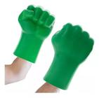 Kit 2 Luva Gigante Do Super Heróis Verde Infantil Diversão