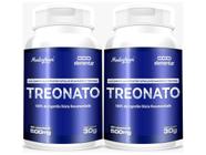 Kit 2 Magnésio L Treonato 500mg - 120 Cápsulas Puro - Original Magnesio L Treonato - BioNutrir