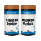 Kit 2 Magnésio Quelato Concentrado 60 Cápsulas Fitoprime