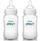 Kit 2 Mamadeiras Avent Classica 330Ml (Bico3) Antic - Philips Avent